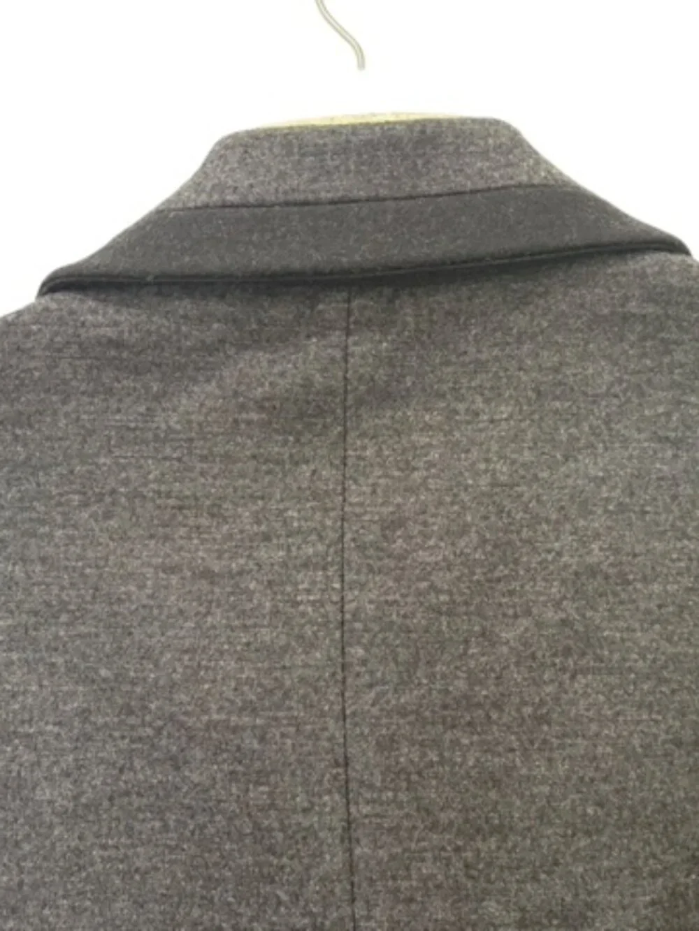**J.Crew Stretch Wool Motorcycle Jacket Gray Black Moto Style 07569 Size 2**